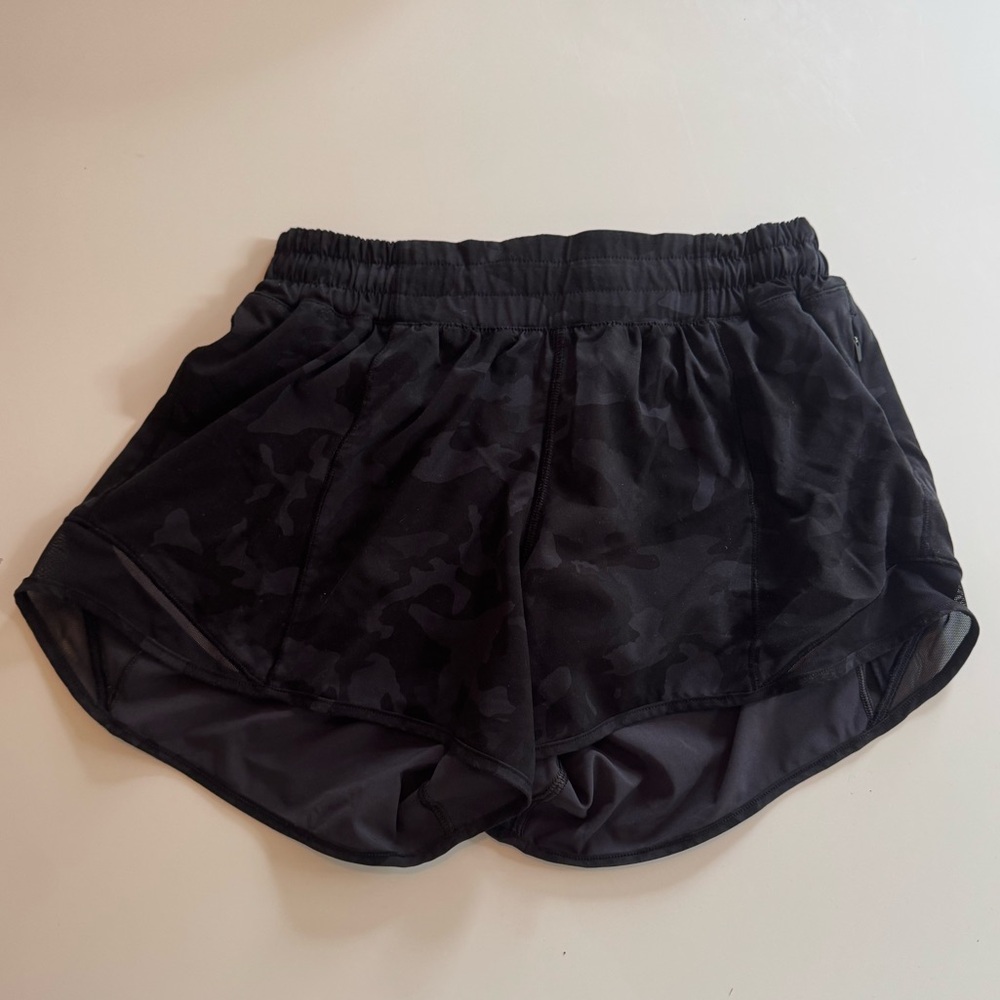 Camo Lululemon Hotty Hot Shorts
